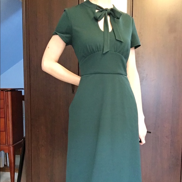 Modcloth Dresses & Skirts - 1940’s Style Green Midi Dress